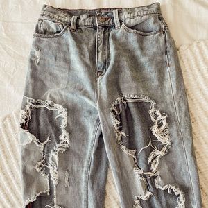 BDG Distressed Mom jeans